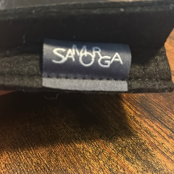 Samorga Bag Organizer for Chanel Wallet on Chain : Raw-Edge - Black - Picture 2 of 4